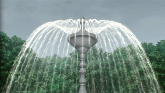 公园中央喷泉